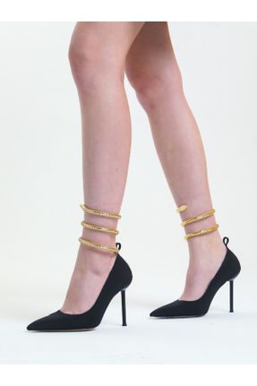 کفش مجلسی مشکی زنانه پاشنه بلند ( +10 cm) پاشنه نازک کد 375713013