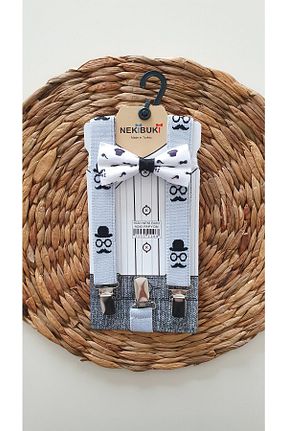 آویز شلوار سفید بچه گانه NEKİBUKİ - کد 376500106