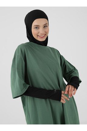 کلاه شنای حجاب مشکی زنانه Ecardin - کد 376625995
