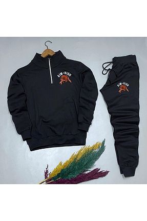 ست بالاتنه و پائین تنه مشکی مردانه بافتنی Joza Outdoors - کد 376597425