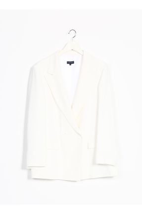 کت سفید زنانه کد 377219760