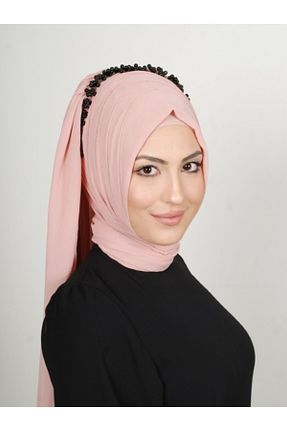 روسری صورتی Yasmin S
