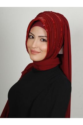 روسری زرشکی Yasmin S