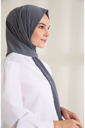 شال طوسی زنانه Medine İpeği Genel Markalar - کد 66186662