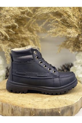 بوت مشکی بچه گانه چرم مصنوعی Gore-Tex مقاوم در برابر آب کد 376104020