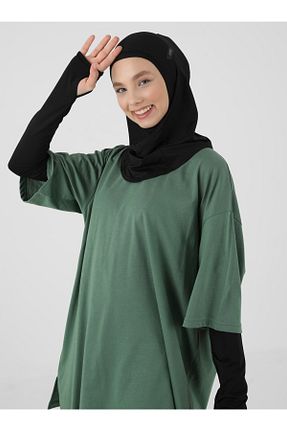 کلاه شنای حجاب مشکی زنانه Ecardin - کد 376625995