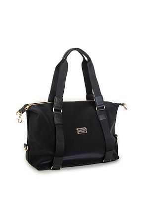کیف دوشی مشکی زنانه چرم مصنوعی Nas Bag - کد 166649308