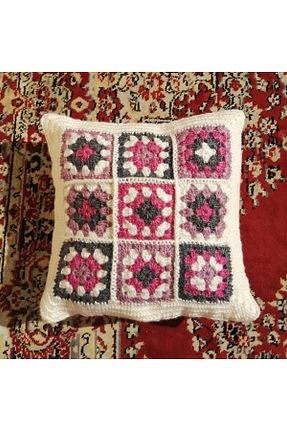 کوسن و روکش کوسن بژ پنبه ای El örgüsü - کد 377146982