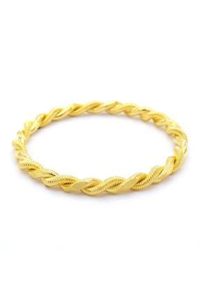 دستبند جواهر طلائی زنانه روکش طلا کد 227497533