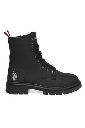 بوت / نیم بوت مشکی زنانه چرم مصنوعی U.S. Polo Assn. - کد 376194212