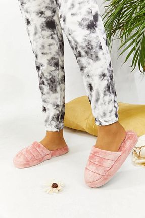 دمپائی خانگی صورتی زنانه پارچه ای Mrt Shoes - کد 376611941