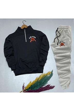 ست بالاتنه و پائین تنه مشکی مردانه بافتنی Joza Outdoors - کد 376601791