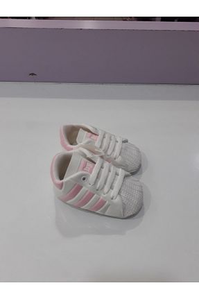 پاپوش سفید بچه گانه چرم مصنوعی bebe fuarı - کد 376990621