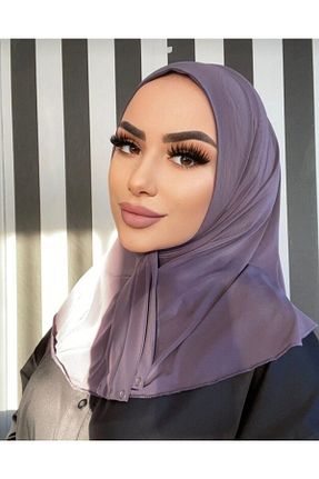 شال بنفش زنانه پنبه ای Ayselcehobi - کد 377392937