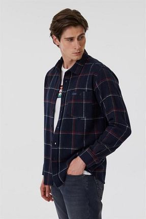 پیراهن سرمه ای مردانه رگولار Lee Cooper - کد 358489028