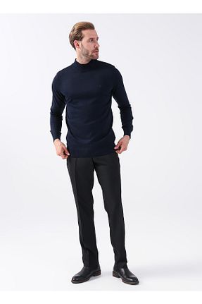 شلوار مشکی مردانه پارچه SÜVARİ - کد 377244449