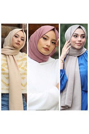 شال طوسی زنانه Narine - کد 378067453