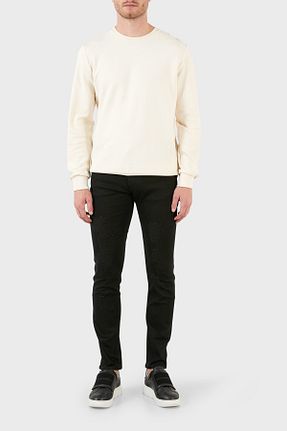 شلوار جین مشکی مردانه پاچه تنگ Armani Exchange - کد 378131994