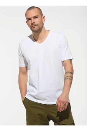 تی شرت سفید مردانه کد 377747445