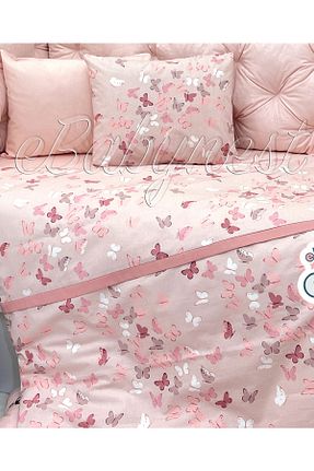 ست روتختی کودک و نوزاد صورتی پنبه ای ebabynest - کد 377306878