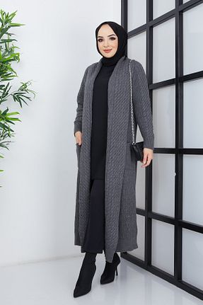 رویه حجاب طوسی زنانه رگولار Pamuk Butik - کد 377619259