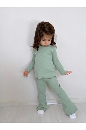 ست نوزادی سبز بچه گانه پنبه ای BEBEĞİME ÇORAP - کد 377247235