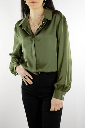 پیراهن خاکی زنانه رگولار CELAL ETEM - کد 218148507