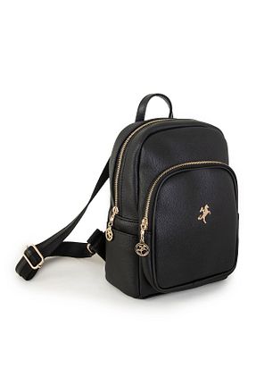 کوله پشتی طوسی زنانه سایز متوسط Nas Bag - کد 290173018