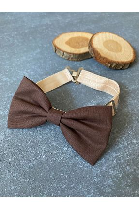 پاپیون قهوه ای بچه گانه پارچه ای Miniko Butik - کد 279260128
