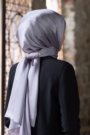 روسری طوسی VİOLLA - کد 378738889