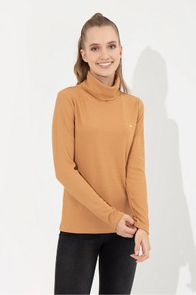 سوئیشرت قهوه ای زنانه ساده U.S. Polo Assn. - کد 378064828