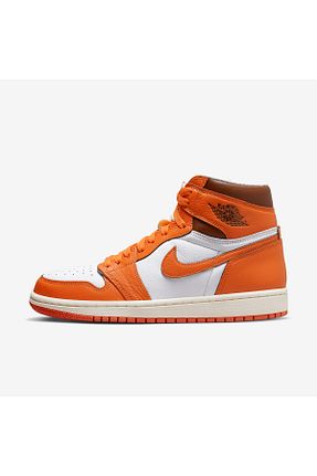 کفش بسکتبال نارنجی زنانه چرم اصل Nike - کد 379202621
