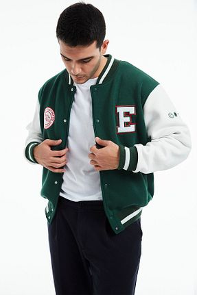 سوئیشرت سبز زنانه چاپی Eazy Co - کد 371994221