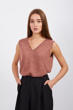 سوئیتر نارنجی زنانه پنبه ای orcey - کد 379879438
