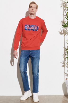 شلوار جین سرمه ای مردانه پاچه ساده Wrangler - کد 379556699