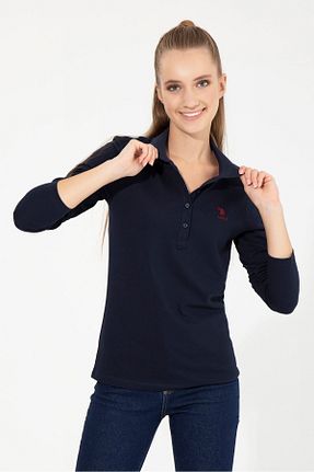 سوئیشرت سرمه ای زنانه ساده U.S. Polo Assn. - کد 350379972