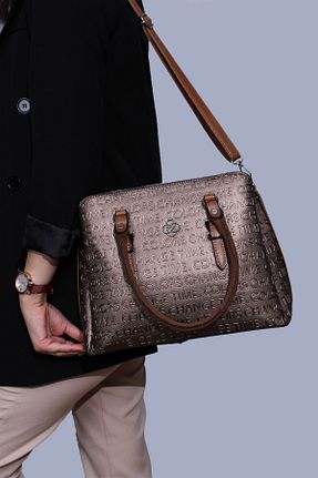 کیف دستی متالیک زنانه سایز متوسط By Hakan - کد 248327298