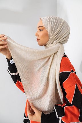 شال طوسی زنانه پنبه پلی استر Silk Home - کد 378988982