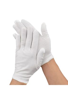 دستکش سفید زنانه کد 379013396