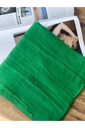 شال قهوه ای زنانه پنبه ای Nilbutik - کد 379610560