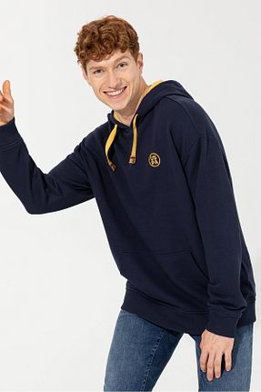 سوئیشرت سرمه ای مردانه ساده U.S. Polo Assn. - کد 378064917
