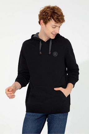 سوئیشرت مشکی مردانه ساده U.S. Polo Assn. - کد 378064925