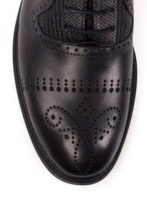 کفش کلاسیک مشکی مردانه پلی اورتان پاشنه کوتاه ( 4 - 1 cm ) کد 378870376