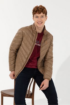 کاپشن قهوه ای مردانه رگولار U.S. Polo Assn. - کد 350346926