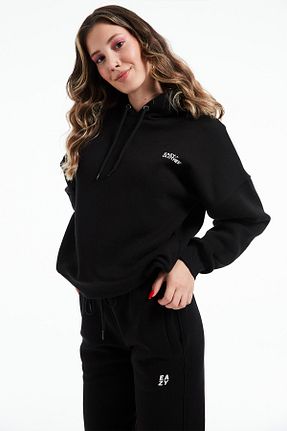 ست گرمکن مشکی زنانه پنبه ای Eazy Co - کد 373072755