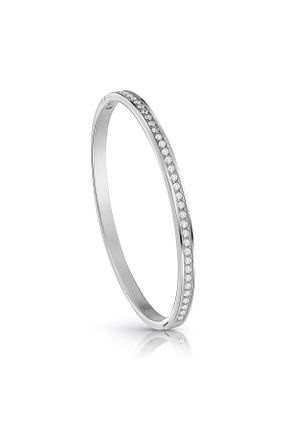 دستبند استیل متالیک زنانه فولاد ( استیل ) کد 379809488