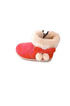 بوت / نیم بوت قرمز بچه گانه پشمی Remind - کد 380594014