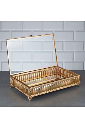 سینی طلائی فلزی Zeyve - کد 380749555