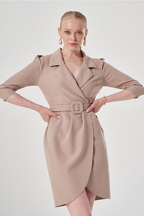 لباس قهوه ای زنانه بافتنی ESCOLL - کد 380305867