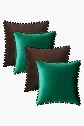 کوسن و روکش کوسن نارنجی مخمل Bc Home - کد 380458882
